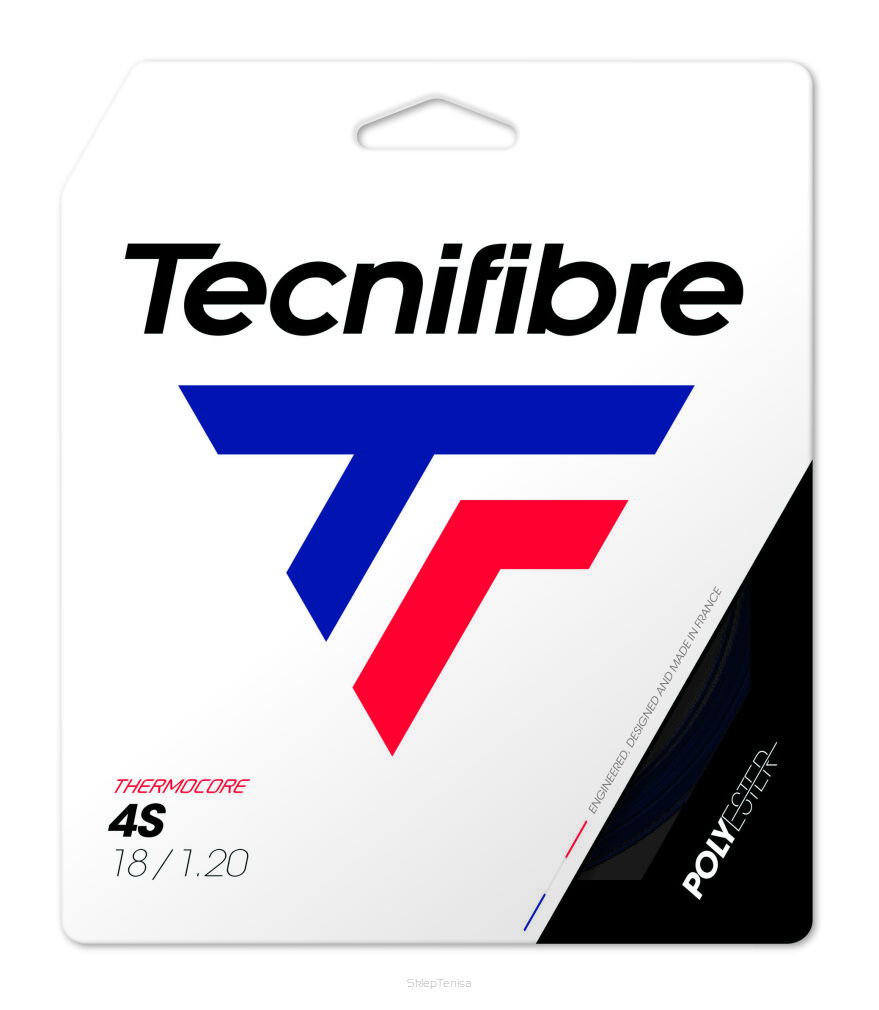 Naciąg tenisowy Tecnifibre 4S 1.20 czarny