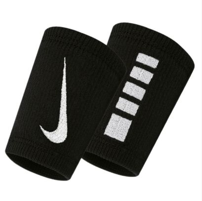 Frotki tenisowe Nike Elite Double-Wide czarne