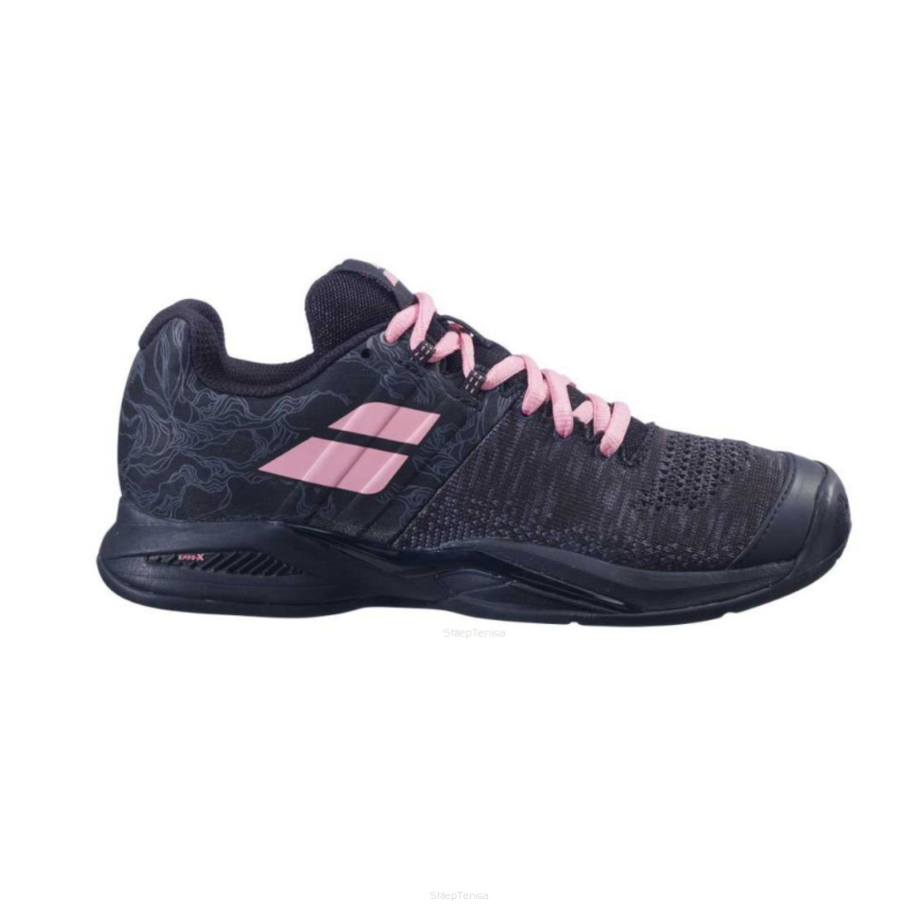 Buty tenisowe damskie Babolat Propulse Blast Clay black/geranium pink