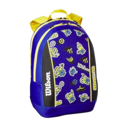 Plecak tenisowy Wilson Minions V3.0 Tour Jr Backpack - niebieski/żółty