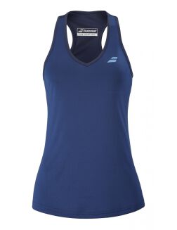 Top juniorski Babolat Play Tank Top Girl granatowy