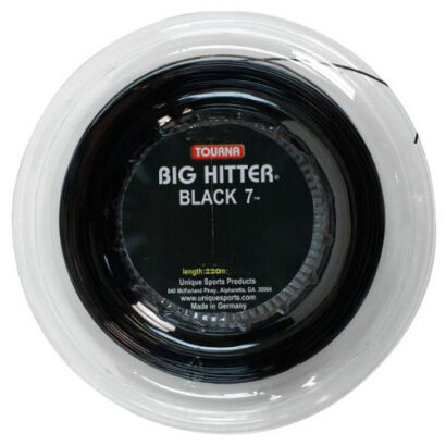 Naciąg tenisowy Tourna Big Hitter Black 7 1.25 ze szpuli