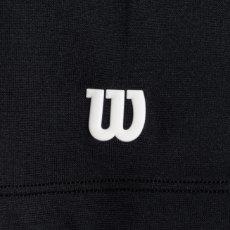 Koszulka tenisowa Wilson Team Seamless Polo 2.0 czarna