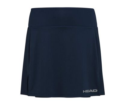 Spódniczka tenisowa Head Club Basic Skort Long granatowa