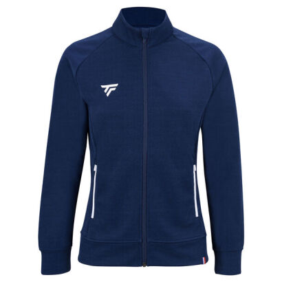 Bluza tenisowa damska Tecnifibre Team Jacket granatowa