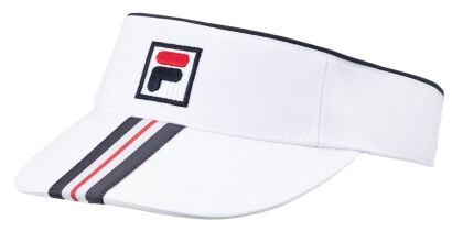 Daszek tenisowy Fila Visor Oscar biały