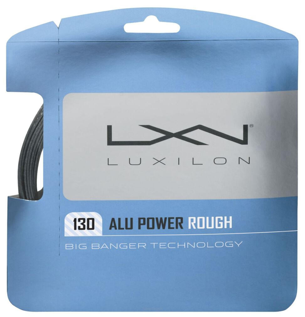 Naciąg tenisowy Luxilon Alu Power Rough 1,30mm szary