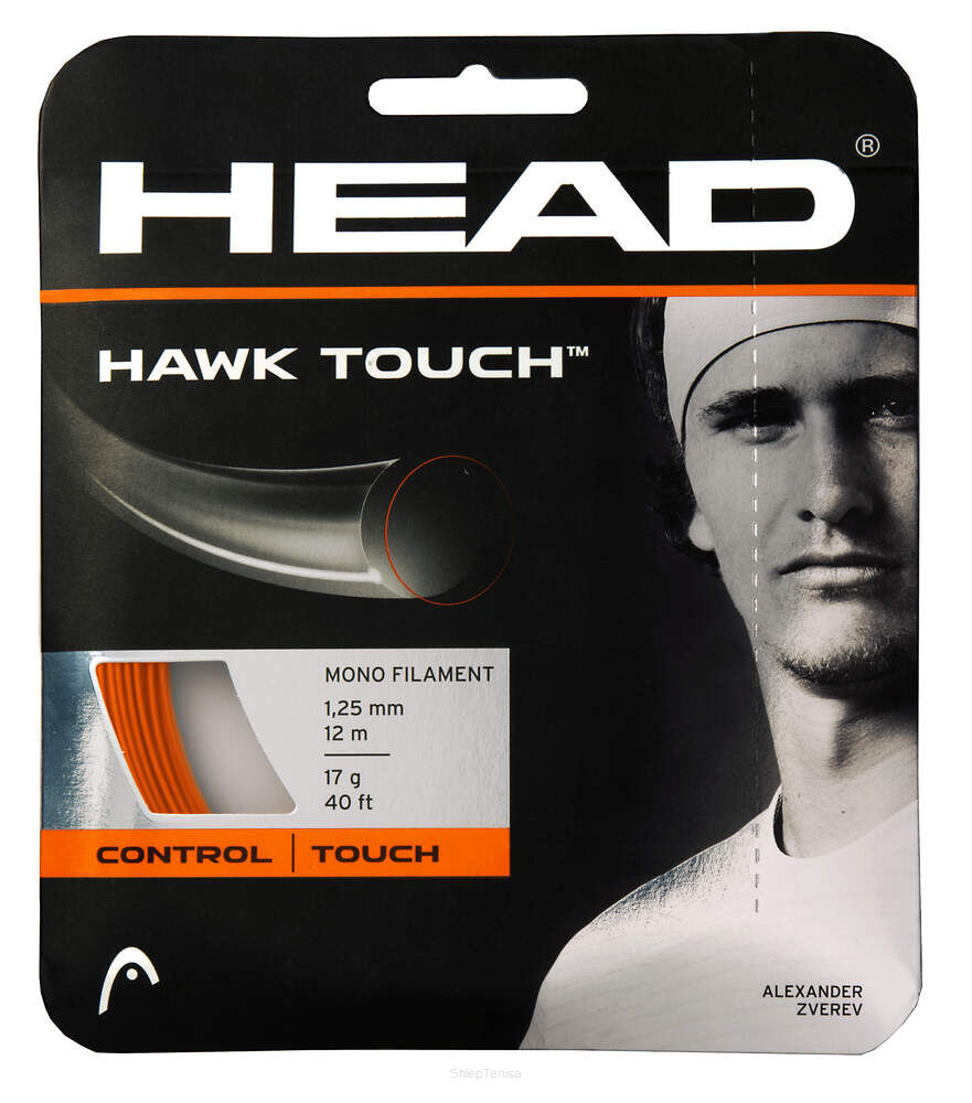 Naciąg tenisowy Head Hawk Touch 12m 1.25 czerwony