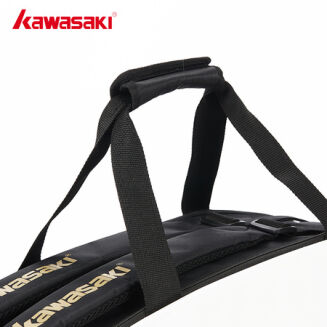 Torba do badmintona Kawasaki thermobag 6R czarno-złoty