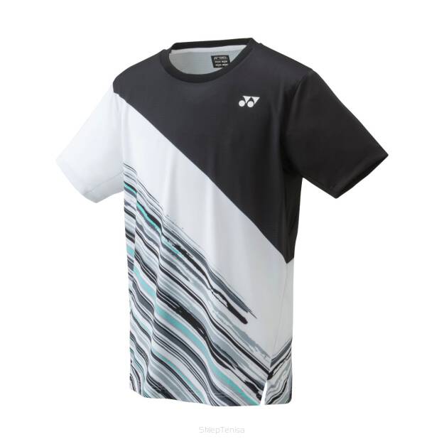 Koszulka tenisowa Yonex Crew Neck Black 2022