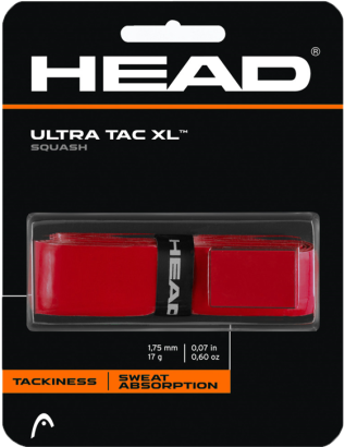 Owijka bazowa squash Head Ultra Tac XL czerwona