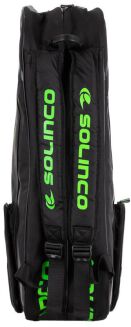 Torba tenisowa Solinco Racquet Bag 6 czarno-zielona