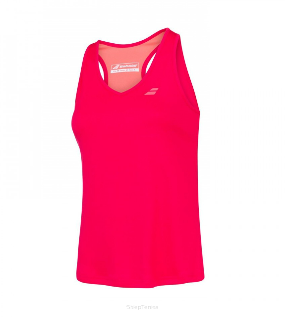 Top juniorski Babolat Play Tank Top Girl różowa