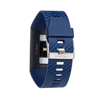 Zegarek sportowy smartwatch Head Seoul czarno-niebieski (opaska)