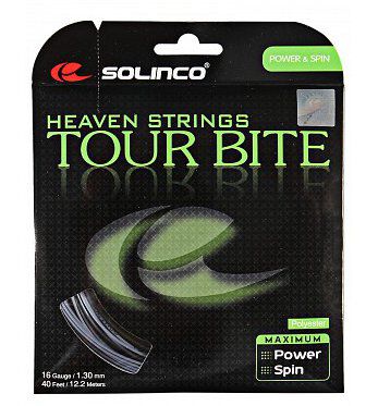 Naciąg tenisowy Solinco Tour Bite 12.2m 1.15 szary