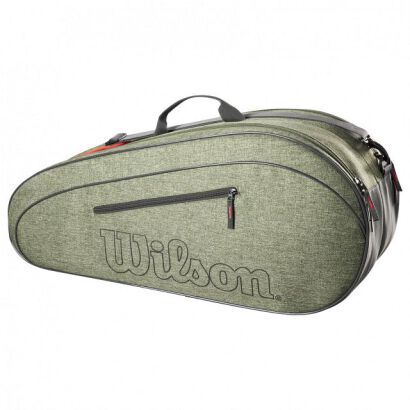 Torba tenisowa Wilson Team 6PK - zielona