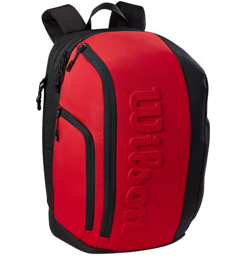 Plecak Tenisowy Wilson Super Tour Backpack Clash V2.0 - red/black