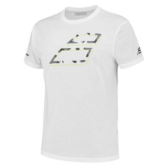 Koszulka tenisowa Babolat Aero Cotton Tee biała