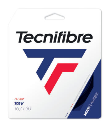 Naciąg tenisowy Tecnifibre TGV 1.30 czarny