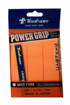 Owijka wierzchnia Toalson Power Grip 3P - pomarańczowa