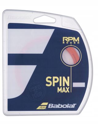 Naciąg tenisowy Babolat RPM Rough 12m 1.25 czerwony