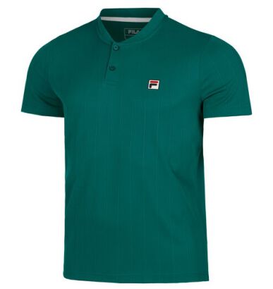 Koszulka tenisowa Fila T-shirt Addison zielona