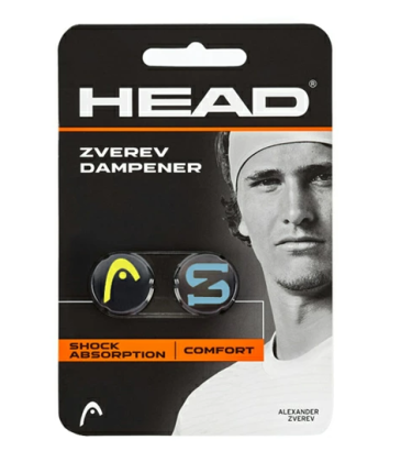 Tłumik tenisowy Head Zverev Dampener 2 szt. blue/yellow