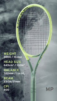 Rakieta tenisowa Head Extreme MP 2022 (300g) - naciągnieta 