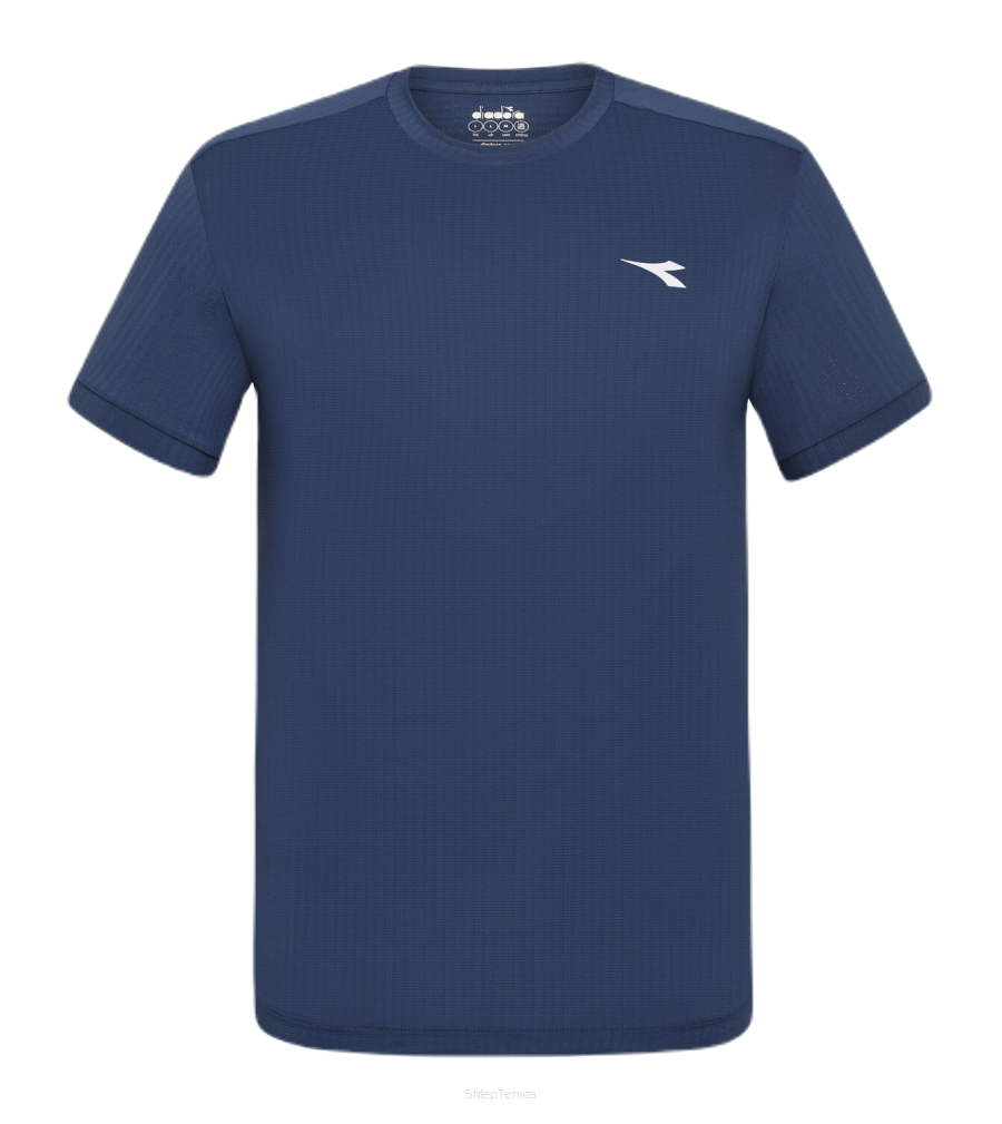 Koszulka tenisowa Diadora SS T-shirt Icon granatowa