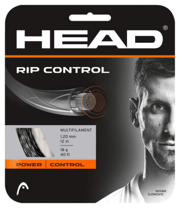 Naciąg tenisowy Head Rip Control 1.25 - czarno/biały