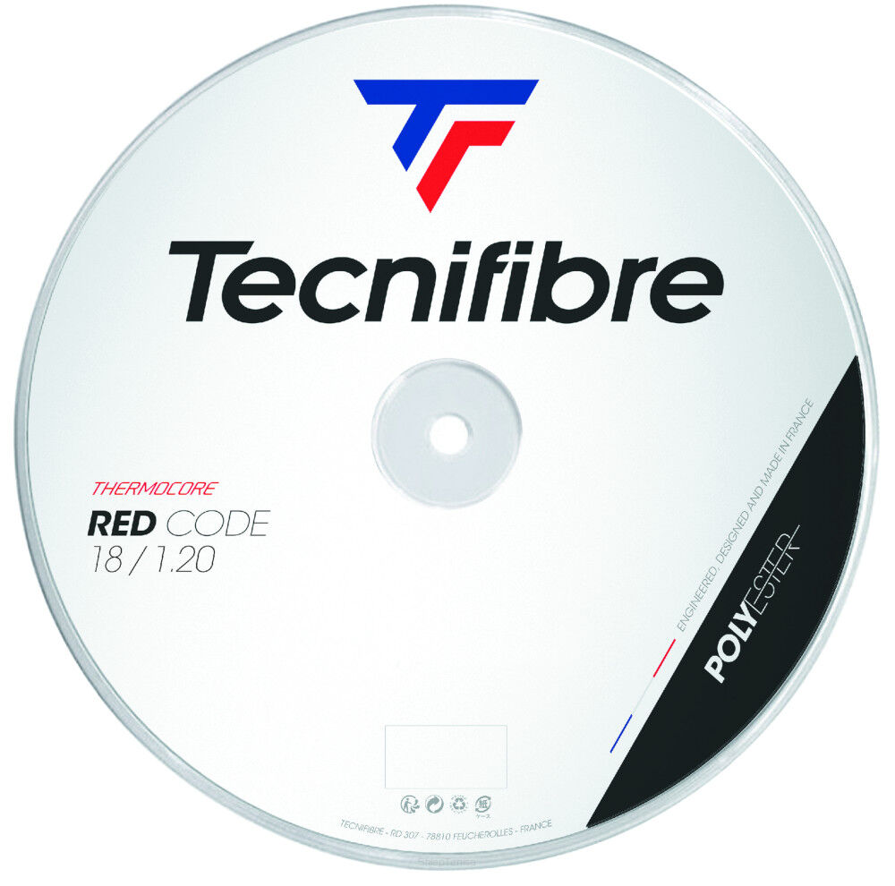 Naciąg tenisowy Tecnifibre Red Code 1.20 czerwony 12m ze szpuli