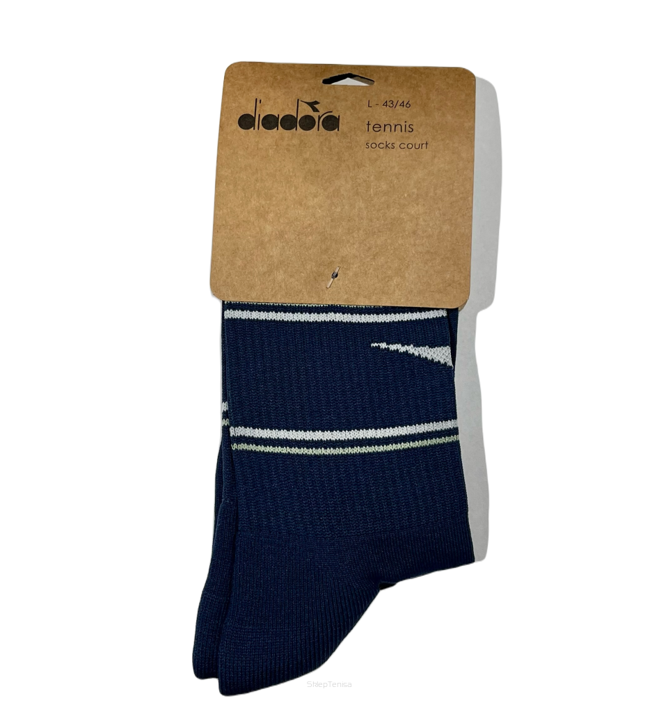 Skarpety tenisowe Diadora Socks Court granatowe