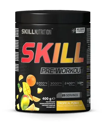 Skill Nutrition Pre-Workout o smaku owoców tropikalnych