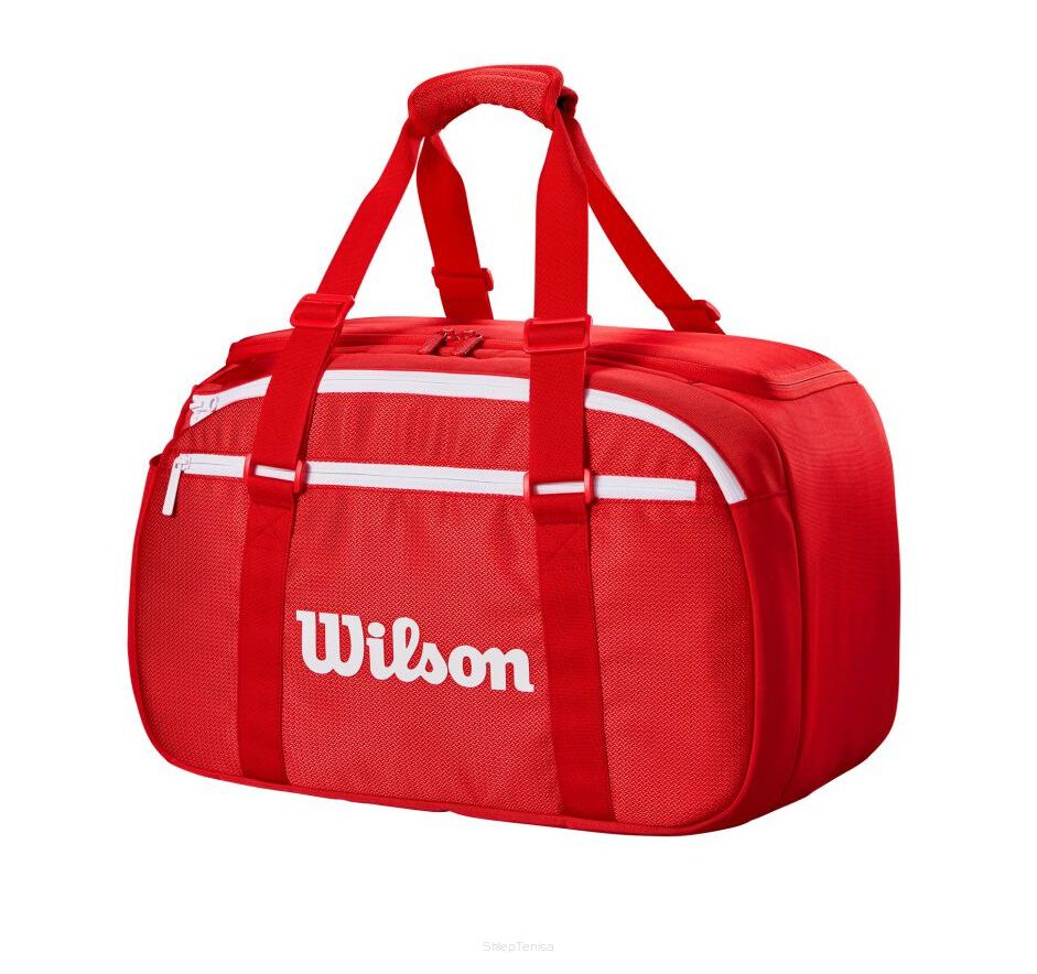 Torba tenisowa Wilson Super Tour Red Small Duffle czerwona