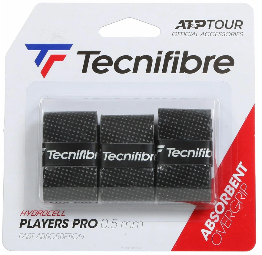 Owijka wierzchnia Tecnifibre Pro Players 3P - black