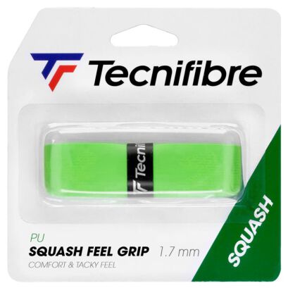 Owijka bazowa do squasha Tecnifibre Comfort Grip Feel zielona