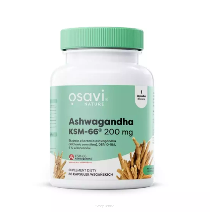 Osavi Ashwagandha KSM-66 200mg 60kapsułek