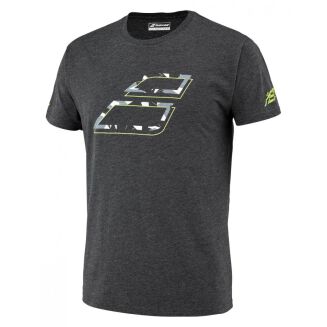 Koszulka tenisowa Babolat Aero Cotton Tee czarna