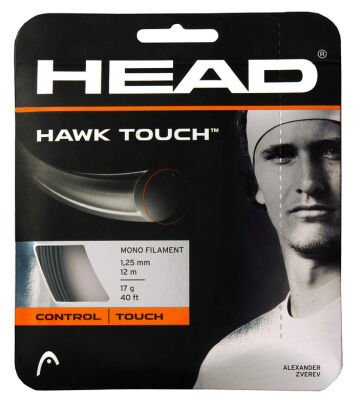 Naciąg tenisowy Head Hawk Touch 12m 1.25 szary