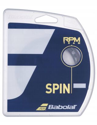 Naciąg Babolat RPM Team Spin 12m 1.25mm czarny