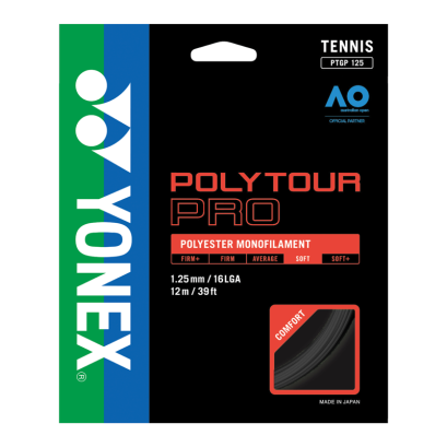 Naciąg Tenisowy Yonex Poly Tour Pro 1.25 - grafitowy