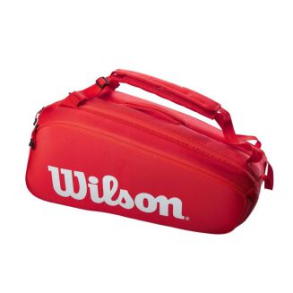 Torba tenisowa thermobag Wilson Super Tour 9Pk czerwona