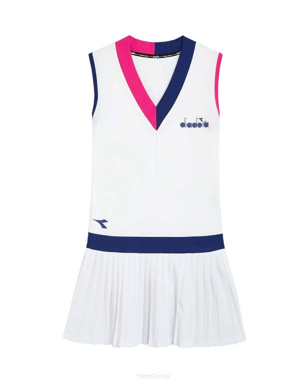 Sukienka tenisowa Diadora Dress Icon biała