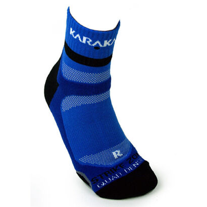 Skarpety do squasha Karakal X4 Ankle niebiesko-czarne