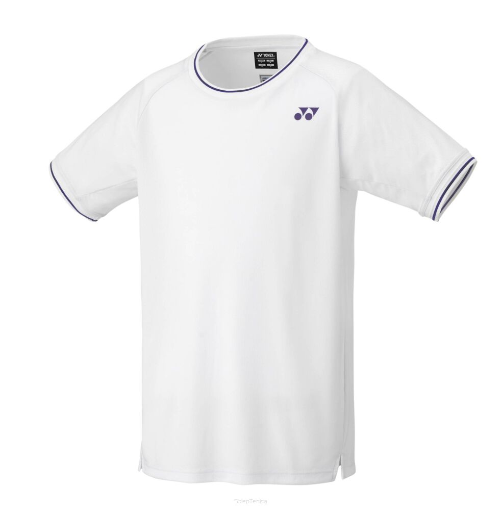 Koszulka tenisowa Yonex Wimbledon Crew Neck T-shirt biała