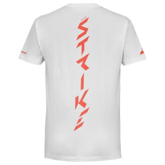 Koszulka tenisowa Babolat Strike Cotton Tee biała