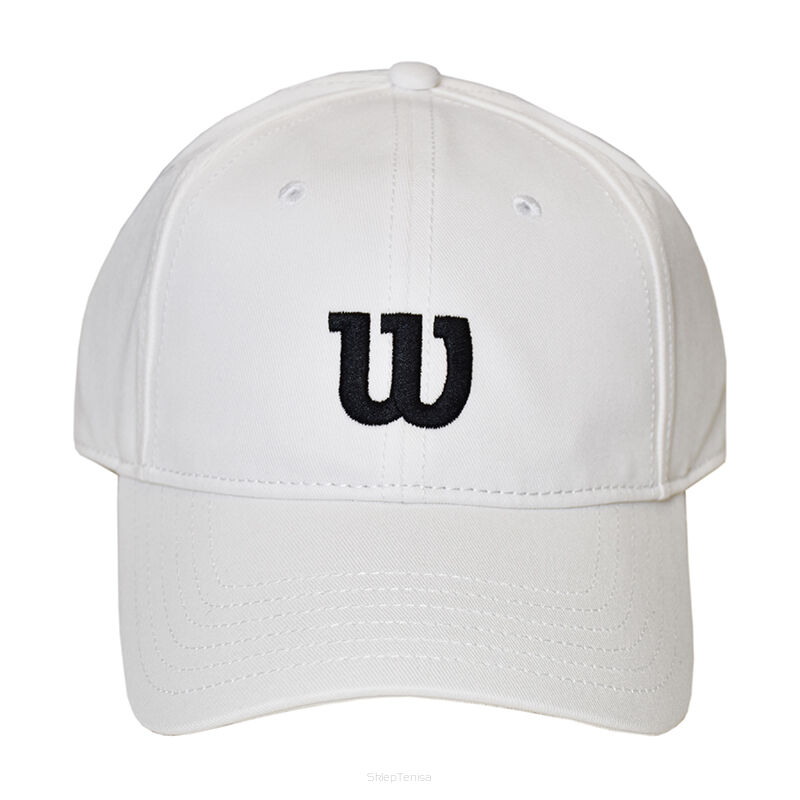 Czapka tenisowa Wilson Youth Tour Cap - biała 