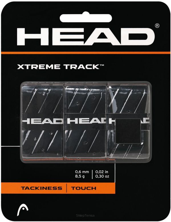 Owijki tenisowe wierzchnie Head XTREME TRACK czarne