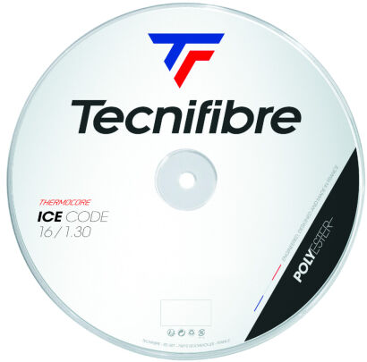 Naciąg tenisowy Tecnifibre Ice Code 1.30 biały 12m ze szpuli