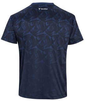 Koszulka tenisowa Tecnifibre X-Loop Tee granatowa